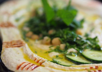 Hiba Express Houmous - a classic Lebanese dish, ideal for sharing